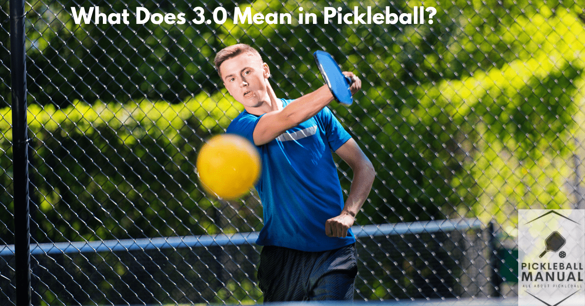 What Does 3.0 Mean in Pickleball?